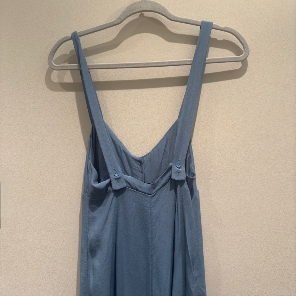 NWOT- Urban Outfitters Blue Jumpsuit Button Front Size XS - Picture 6 of 9